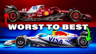 The Worst to Best 2025 F1 Cars REVEALED