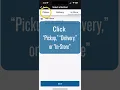 How to Choose Your Shopping Method with the Food Lion App