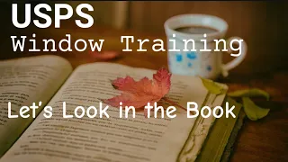 USPS Window Training Exam The Book