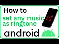 Lagu Jadikan Lagu APA PUN sebagai Nada Dering Anda SEKARANG! (Panduan Mudah Android 2025)