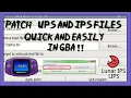 How To Patch UPS And IPS Files On GBA Explained Clearly