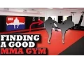 How to Pick a Good MMA Gym - McDojo Signs