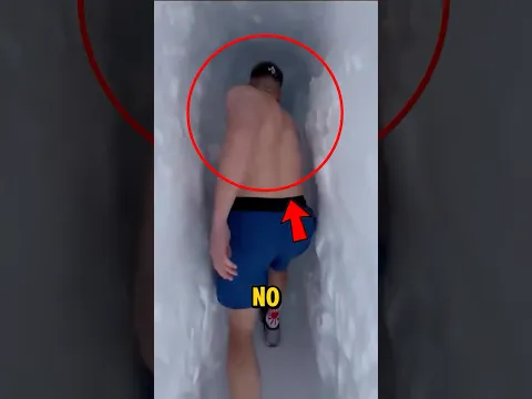 He Found THIS Under The Snow..... 😳😨
