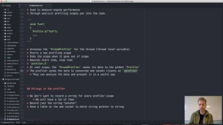 Stingray Engine Code Walkthrough Diagnostics
