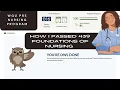 How I PASSED WGU D439 FOUNDATIONS OF NURSING MY REQS ARE COMPLETED