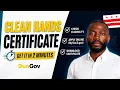 DC Certificate of Clean Hands How to Get It 2026