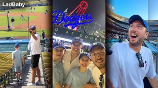 Dad's FIRST EVER American Baseball Game 🤩⚾ ad