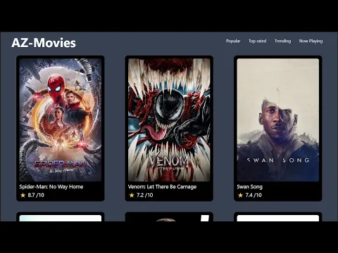 Responsive Movie Web App Part 1 Reactjs TailwindCss 30 TMDB api May We Code