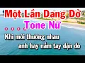 Download Lagu Karaoke Một Lần Dang Dở Tone Nữ ( Si Trưởng ) Nhạc Hay Beat Dễ Hát