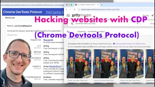 Hacking websites with CDP Chrome Devtools Protocol and Python