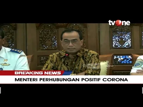 Menhub Positif Corona, Menkes Gerak Cepat Lakukan Tracking | tvOne