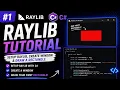 Raylib C- Tutorial Setup Raylib Create Your First Window Draw a Rectangle