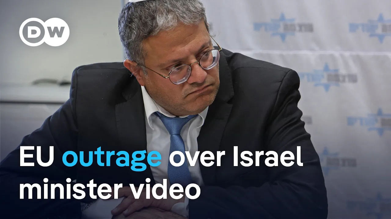 European leaders call for sanctions after Ben‑Gvir video sparks outrage | DW News