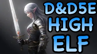 D D5E HIGH ELF