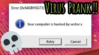 How to make a Harmless virus using NOTEPAD