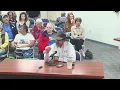 Griffin Dubois have heated exchange at Otero County Commission meeting