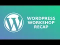 WordPress Workshop Recap Sunway Tech Club
