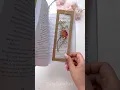 DIY elegant bookmark for bestie