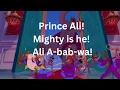 Prince Ali from Aladdin Jr