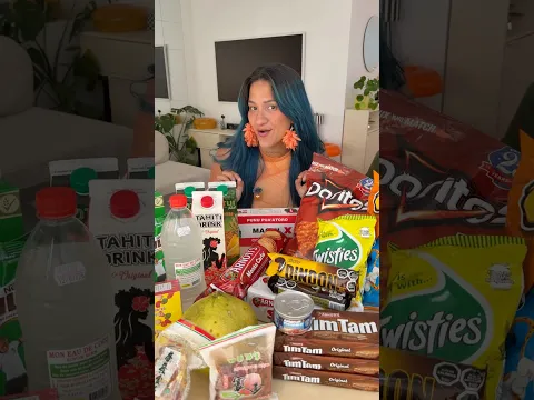 Tout ce que j’ai ramené de Tahiti en France 🤭 #tahiti #polynesian #food