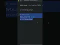 Python Bytes and Bytearray Built-in Function Explained in 60 Seconds Part 2