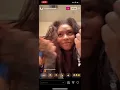 Cuban Doll Twerking To Fans On IG Live