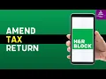 How To Amend a Tax Return with H R Block 2026 File Amended Return Online Free