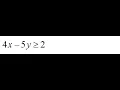 Graphing Linear Inequalities Step-by-Step Geometry Algebra Lesson 32