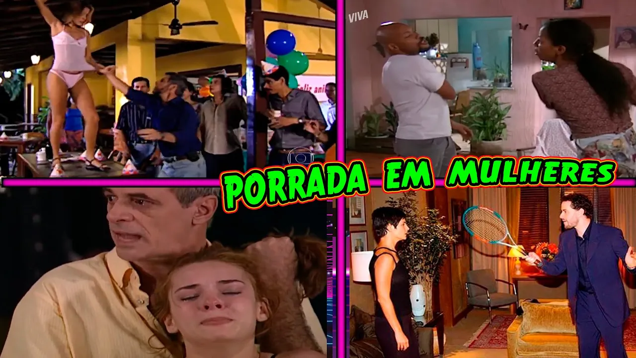 PERSONAGENS QUE DAVAM  PORRADA NA MUIERADA