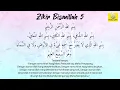 Download Lagu Zikir Bismillah 5 - Penawar Segala Penyakit (100X ulang)