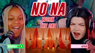 no na work official music video and the one official music video reaction