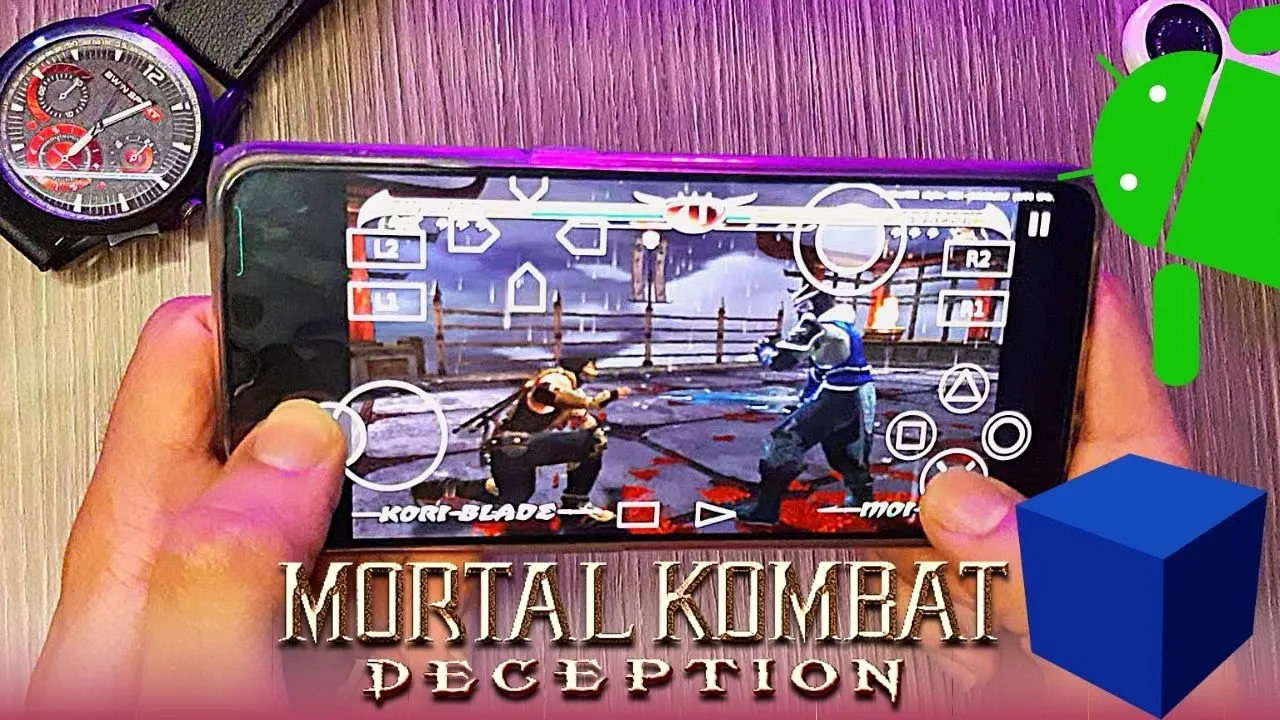 Mortal Kombat Deception - PS2 Emulator Android Gameplay - Aether SX2 APK - Mortal Kombat Mobile 2022
