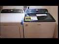 Installation of Whirlpool Washer and Dryer