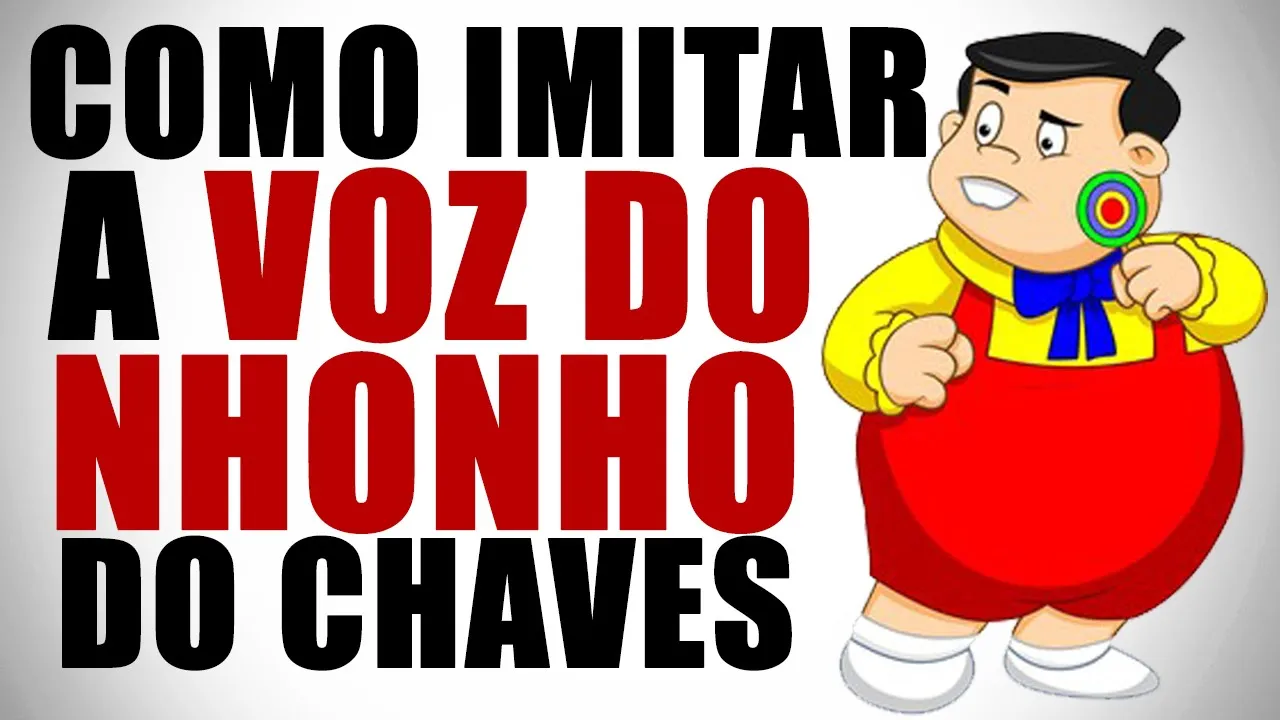 Como imitar a voz do Nhonho do Chaves (Ñoño - El Chavo del Ocho) | Voice Lab