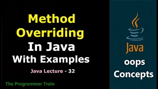 Method Overriding in Java Runtime Polymorphism Java Lecture - 32