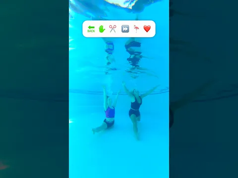 Underwater Gymnastics!