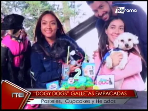 Dogy Dogs galletas empacadas pasteles, cupcakes y helados