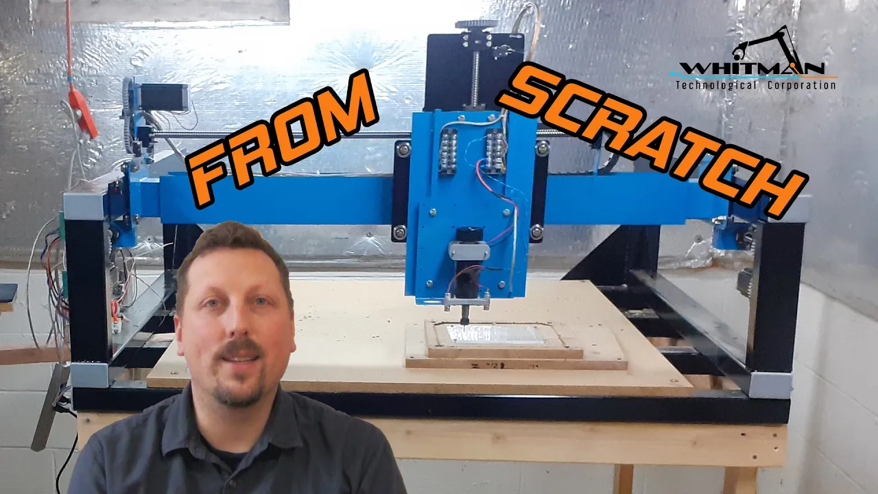 Homemade Steel Frame CNC Router - Design, Build, Test