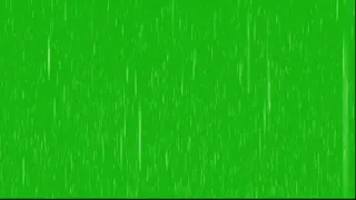 Green screen rain effect HD 2020