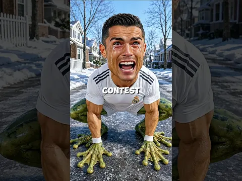 Ronaldo missed the bus !!