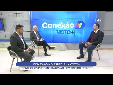 Conexão ND - Voto+ recebe o pré-candidato ao governo de SC, Ralf Zimmer