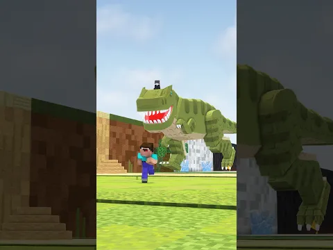 Trex REVENGE In Steal An Egg