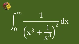 Improper Integral Evaluation Method 3 Algebraic Strategy 