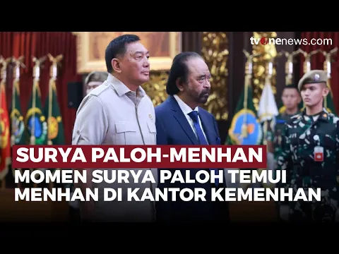 Surya Paloh Temui Menhan, Apa yang Dibahas?