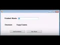 A VB NET To Calculate Student Marks