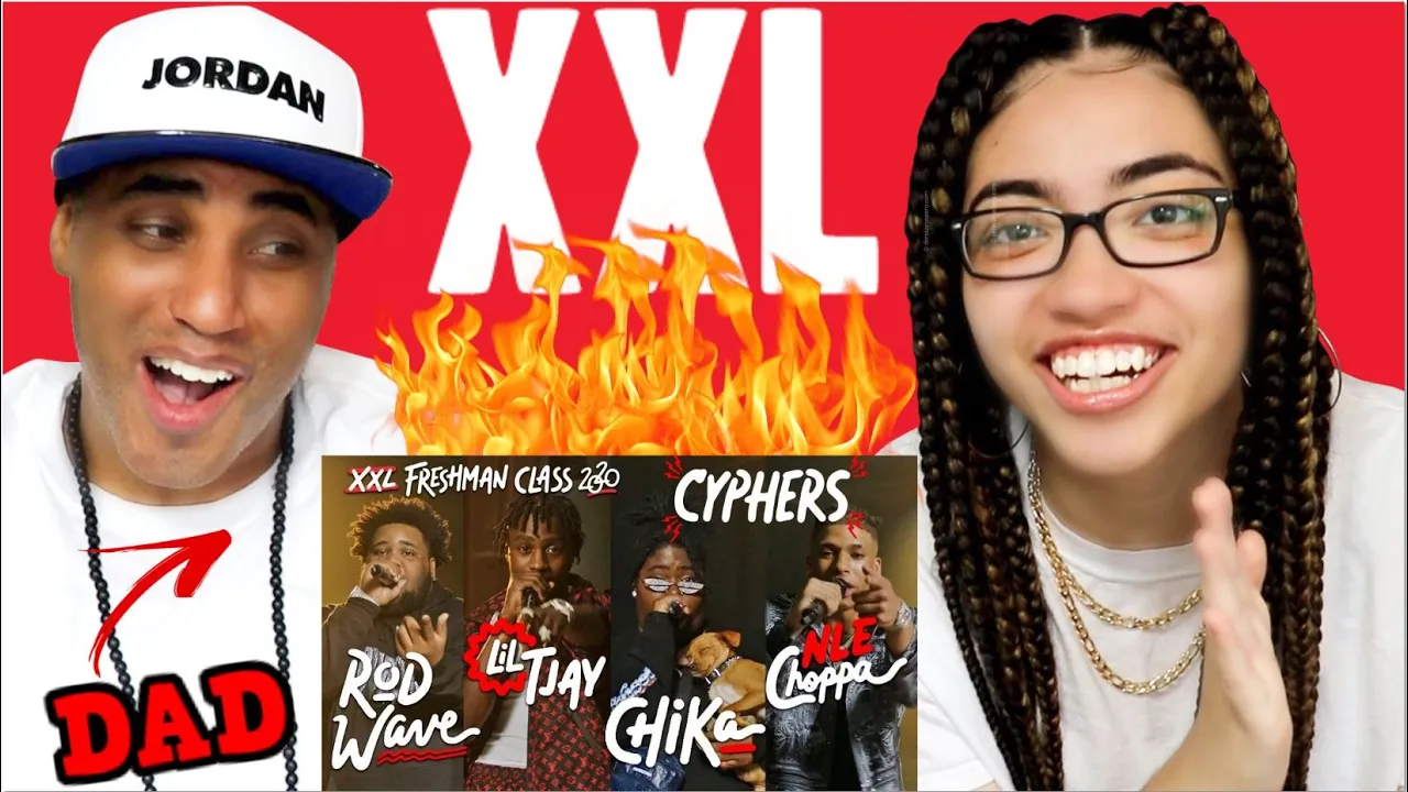 MY DAD REACTS TO NLE Choppa, Rod Wave, Lil Tjay and Chika's 2020 XXL Freshman Cypher REACTION