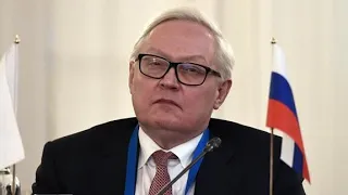 Замминистра иностранных дел РФ Рябков проводит брифинг в Москве