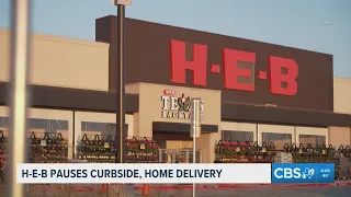 H-E-B pauses curbside and delivery orders statewide ahead of holiday weekend