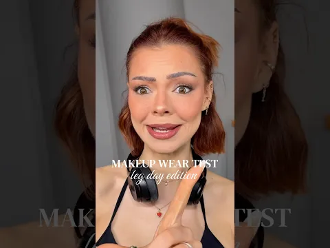 FULL FACE OF MAKEUP TO THE GYM? #makeup