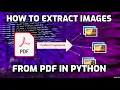 How to Extract Images from PDF in Python in Hindi